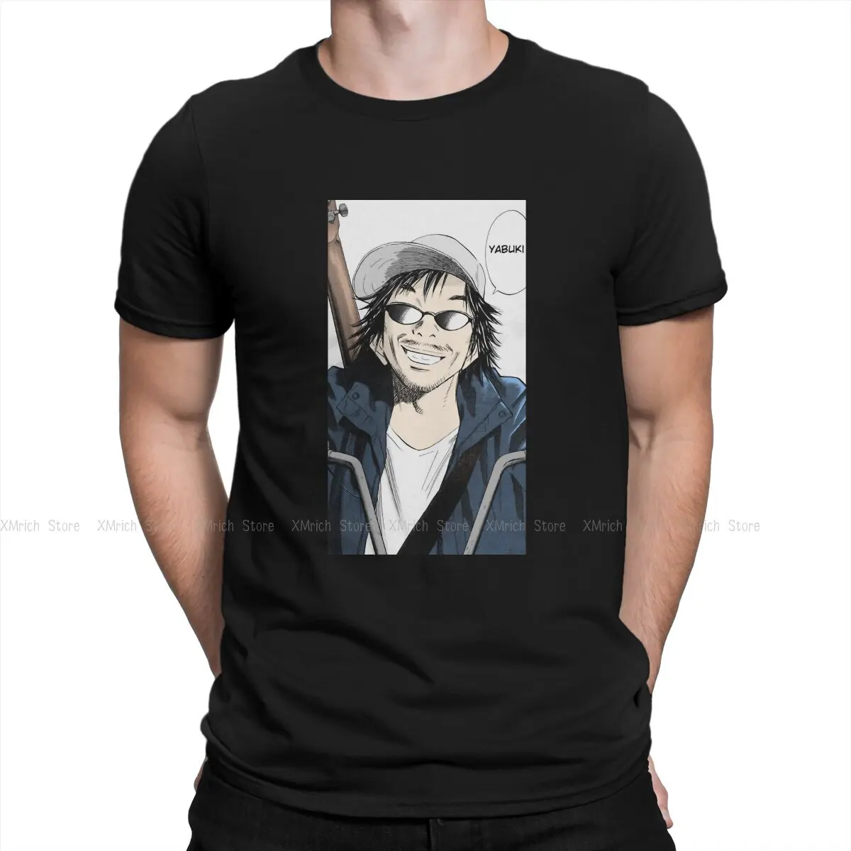 

20th Century Boys Manga Otcho Creative TShirt for Men Kenji Endo Yabuki joe Round Neck Basic T Shirt Distinctive Gift Clothes