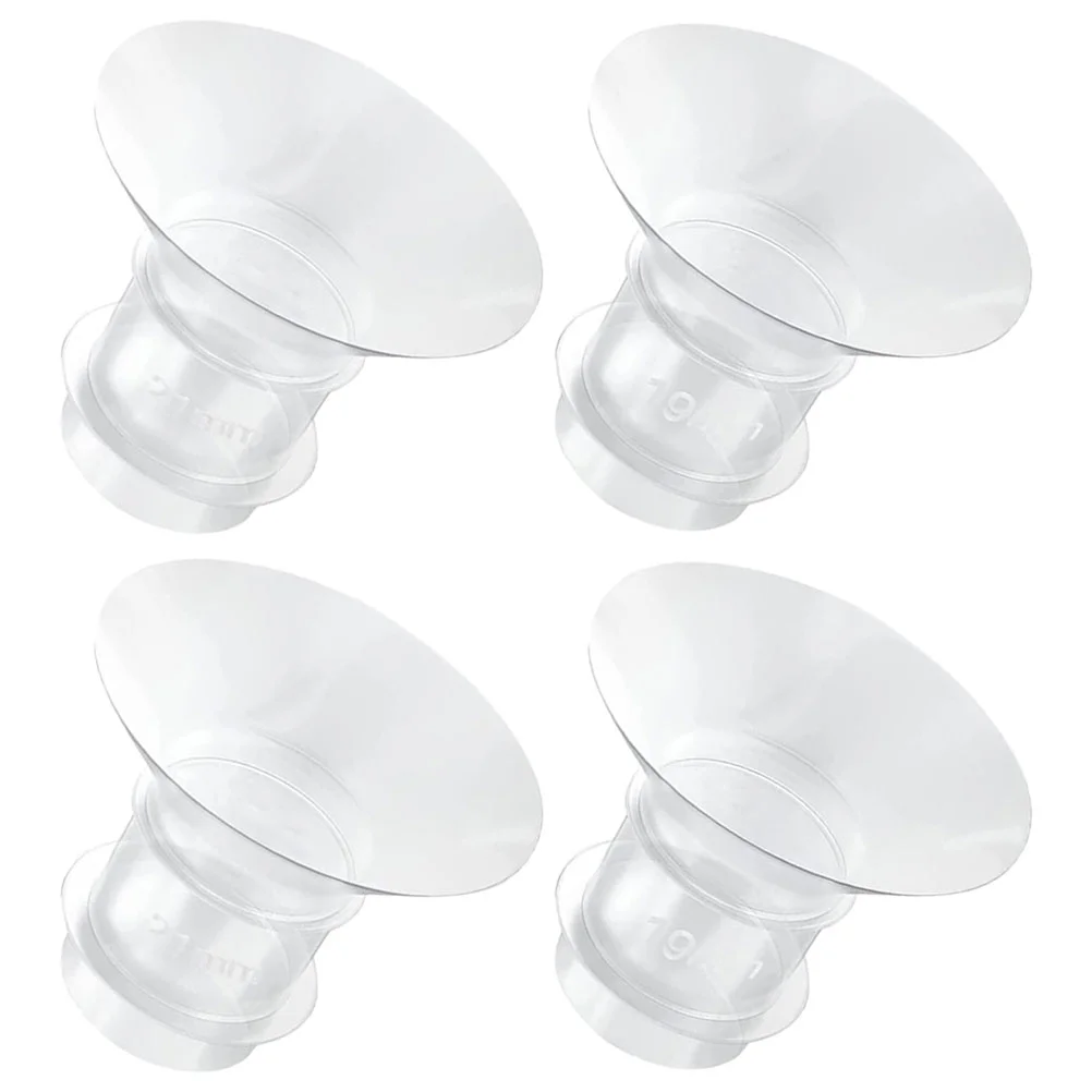 

4 шт., силиконовые вставки для молокоотсоса, 19 мм