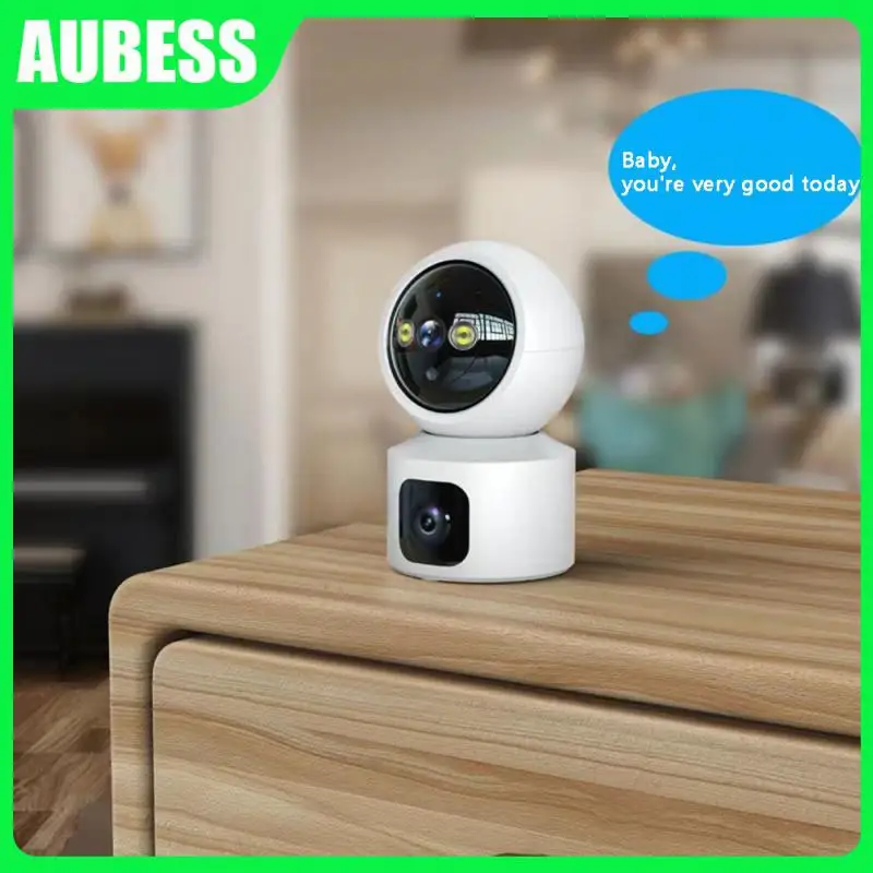 

Support Alarm Recording 3mp Camera Security Sharing Wifi Surveillance Camera Whole Day Recording Double Lens Linkage Monitoring