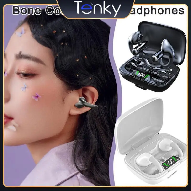 

Wear More Secure Clip On Earphones Waterproof In Ear Wearing Earphones Innovative Clip-on Ear Headphones Sports Earphones New