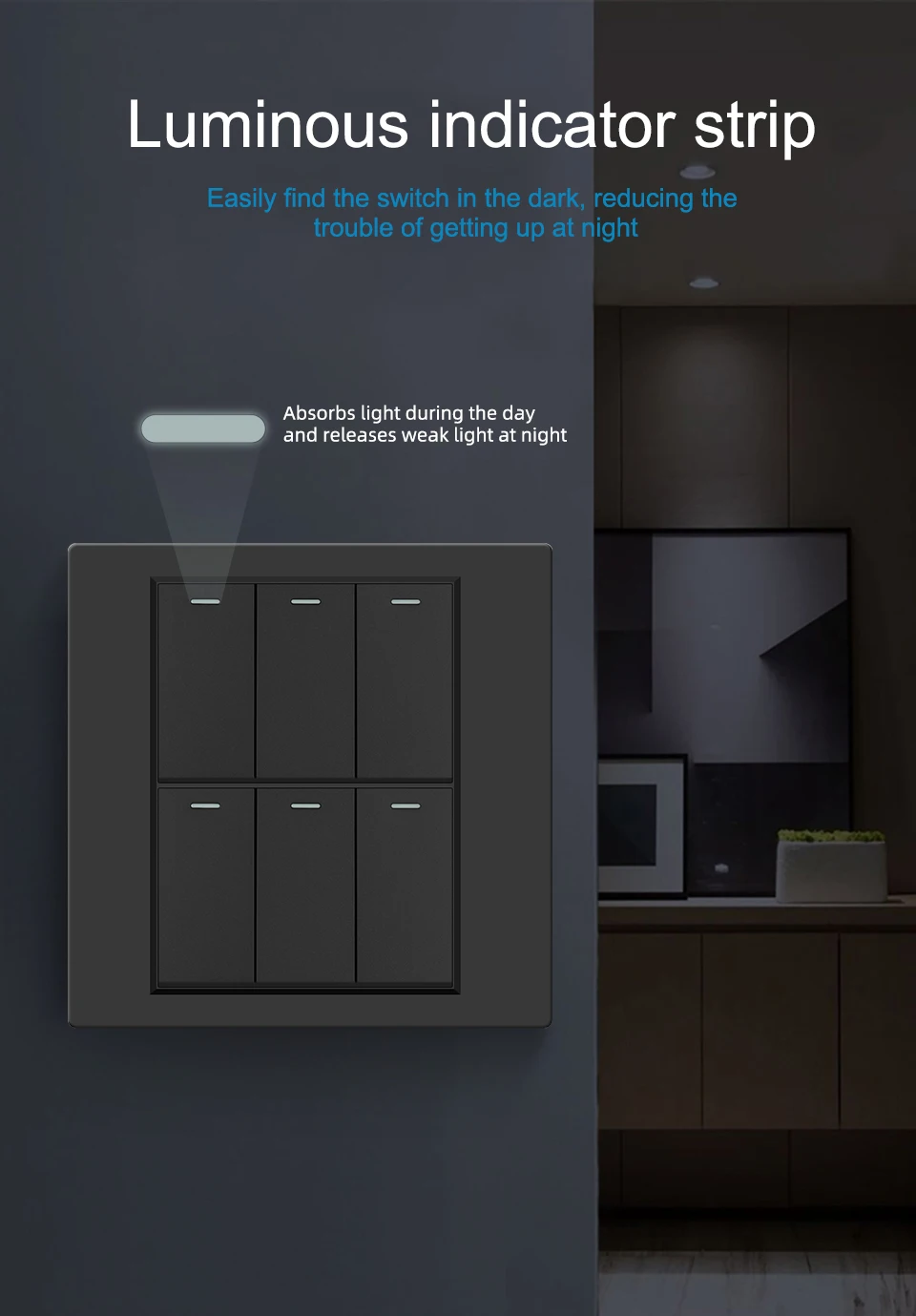 VISWE Стандартная Бразильская Электрическая Розетка С Переключателем 3 Кнопки 1/2