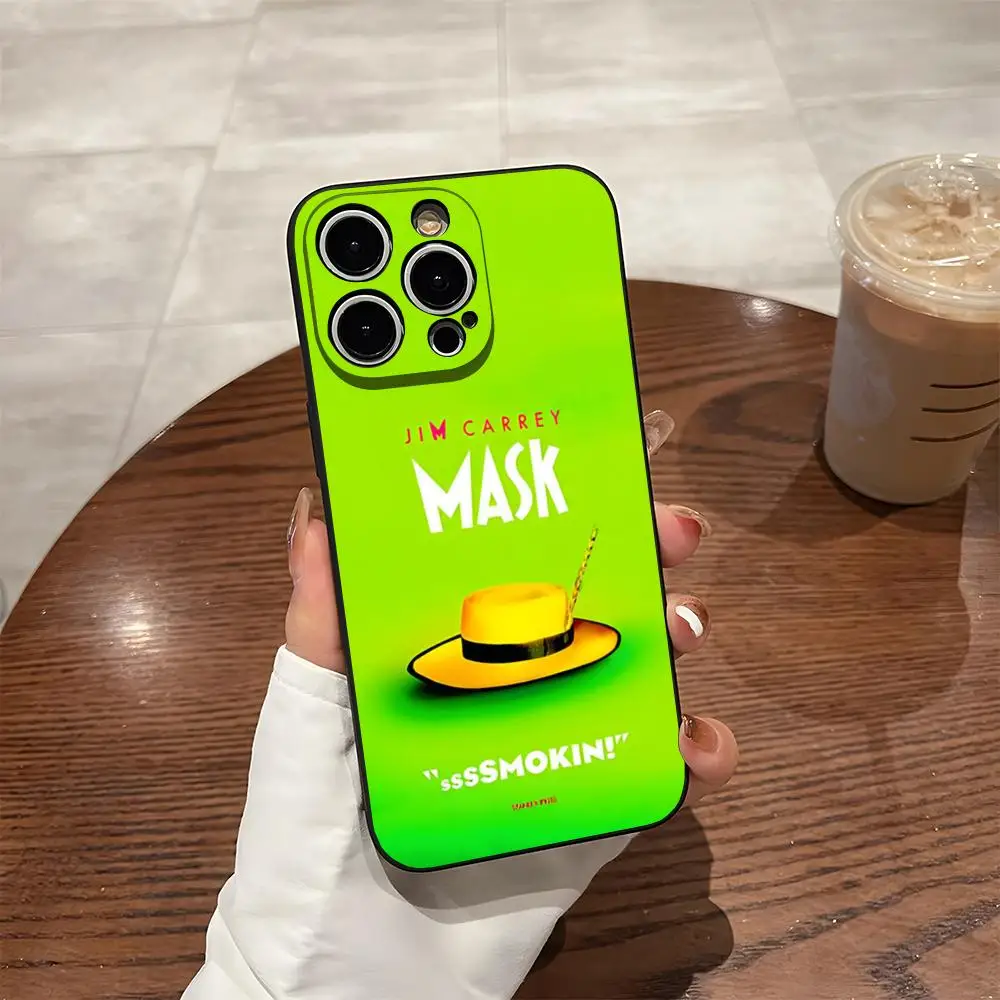 Чехол для телефона Jim Carrey Master Of Art Mask Iphone 15 Pro Max 14 16 Plus 13 Mini 11 12 Xr X Xs 7 8 задняя крышка