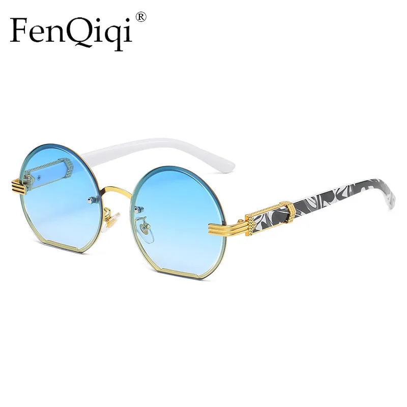 

Новинка дизайнерские Круглые Солнцезащитные очки 2022 для женщин и мужчин мраморные солнцезащитные очки мужские солнцезащитные очки Роскош...