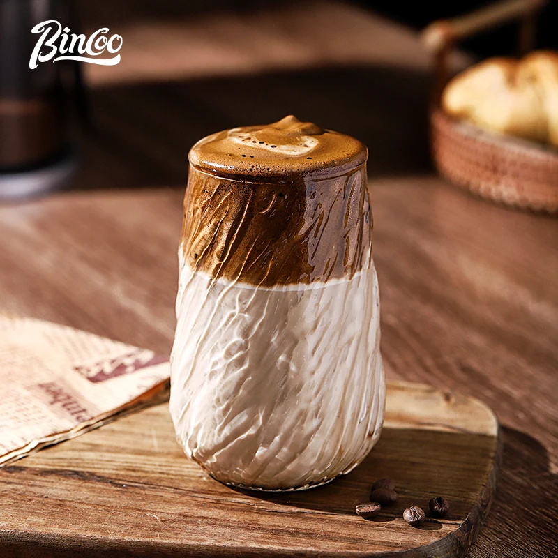 Кофейная чашка Bincoo высококачественная изысканная ретро-американская грязная