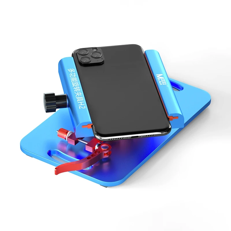 

MaAnt H2 360° Rotating Fixture Anti-slip High Temperature Resistance Holder for Mobile Phone Remove Back Cover Glass Repair