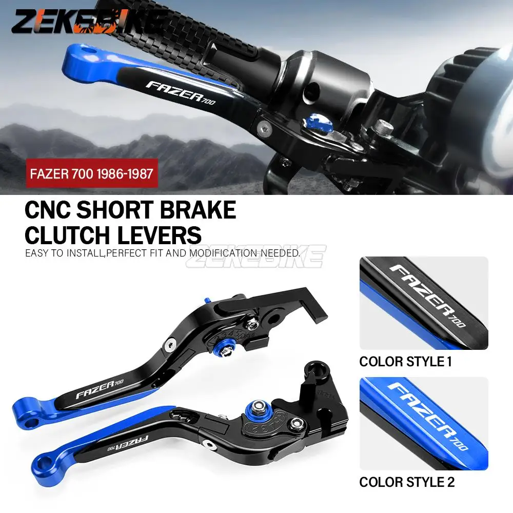 

For YAMAHA FAZER700 FZX700 FAZER 1986-1987 Extendable Handle Brake Clutch Motorcycle Accessories Folding Brake Clutch Levers