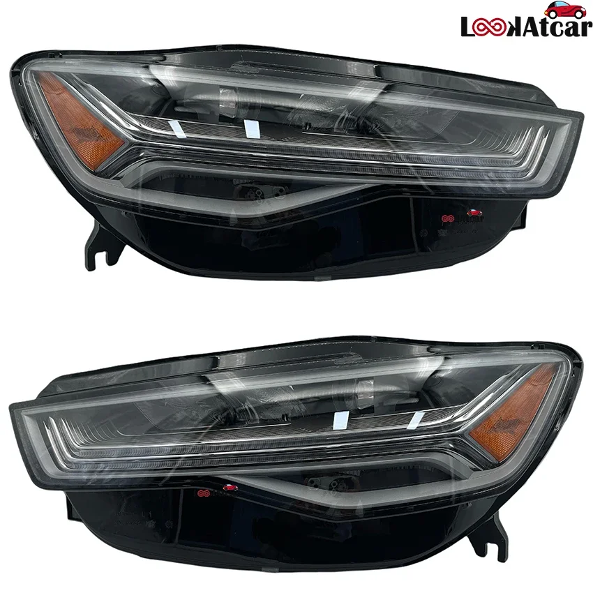 A6 C7 S7 Фара в сборе 2016-2018 Audi Автомобильная передняя светодиодная фара OEM Набор