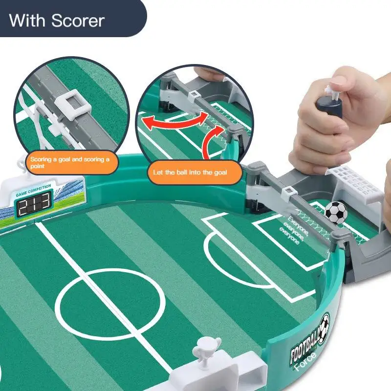 

New desktop football children's puzzle handheld pair fighter parent-child two person board game large football fiel