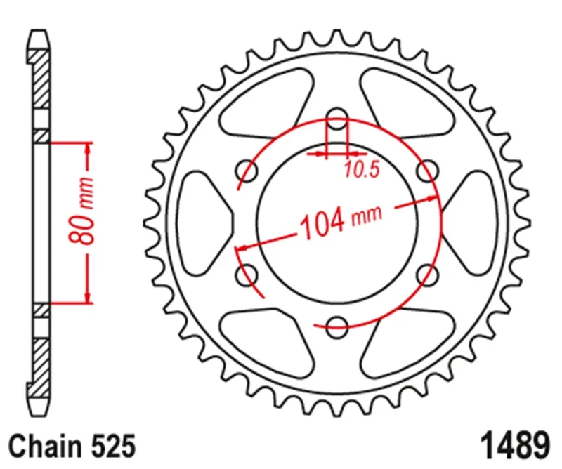 Задняя звездочка для мотоцикла 525 Kawasaki ZX-10R ZX10R ZX1000 ZX1002 Ninja 1000 04-20 ZZ-R600 ZX600 ZX636 ZX-6R ZX750
