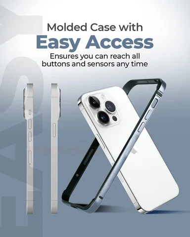 Легкий алюминиевый чехол-бампер для iPhone 14 13 11 15 Pro Max 12 Mini 14Pro XR XS X 7 8 6 Plus SE аксессуары с силиконовой рамкой