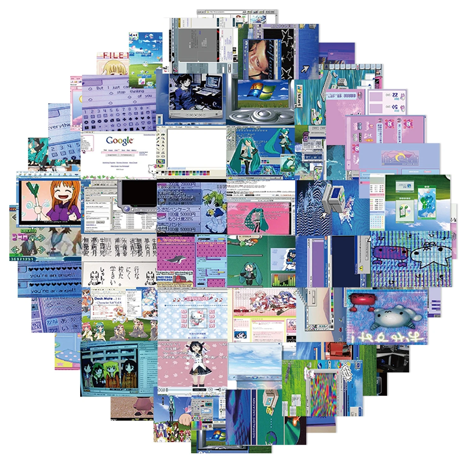 

Набор стикеров Web-Core