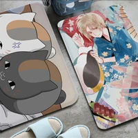 japanese anime natsume yuujinchou kitchen mat rectangle anti slip home soft badmat front door indoor outdoor mat alfombra