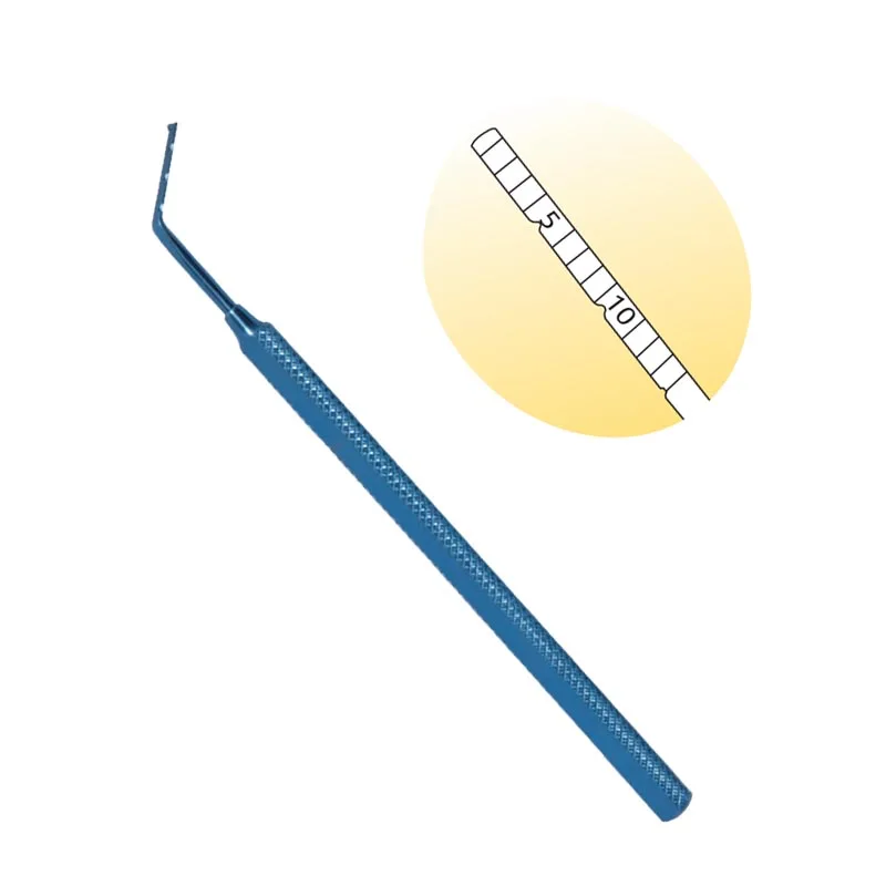 Фото Офтальмологический маркер Helveston Scleral Marking Ruler Scleral Marker 0-10 мм Офтальмологический хирургический инструмент №1