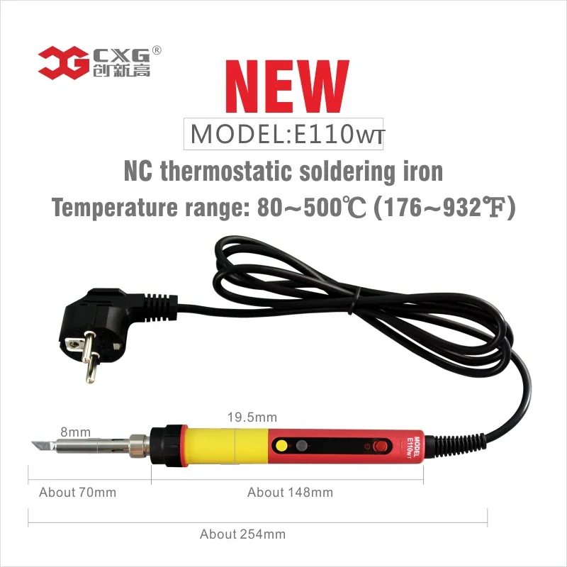 

Электрический паяльник CXG E60WT/90WT/110WT