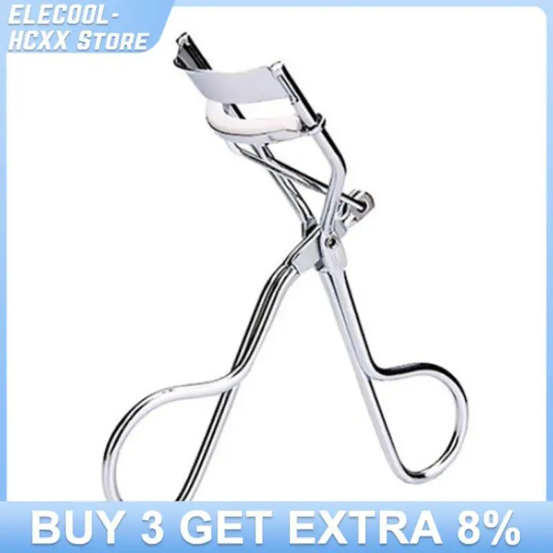 

Professional Silver Eyelash Curler Eye Lashes Curling Clip Eyelash Cosmetic Makeup Tools Accessories Women Eye Beauty Tools