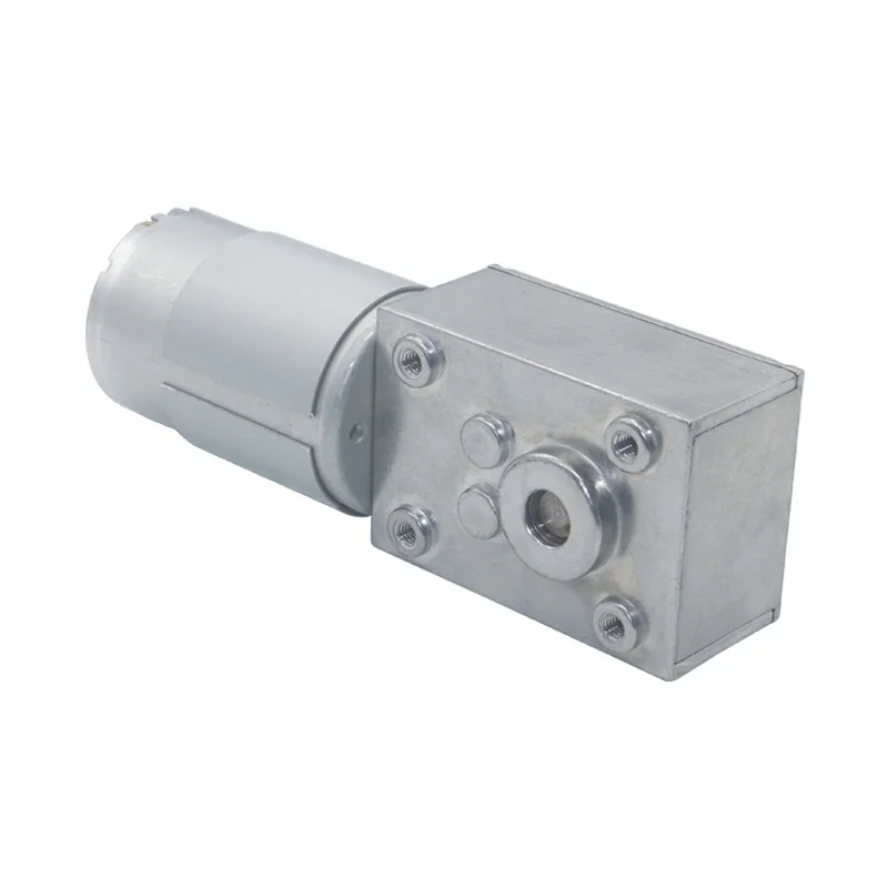

A58SW-555 Auto-Lock low rpm 12-470RPM 12V-24V High Torque D Shaft Reversed worm dc geared Motor For Curtain Machine dc motor