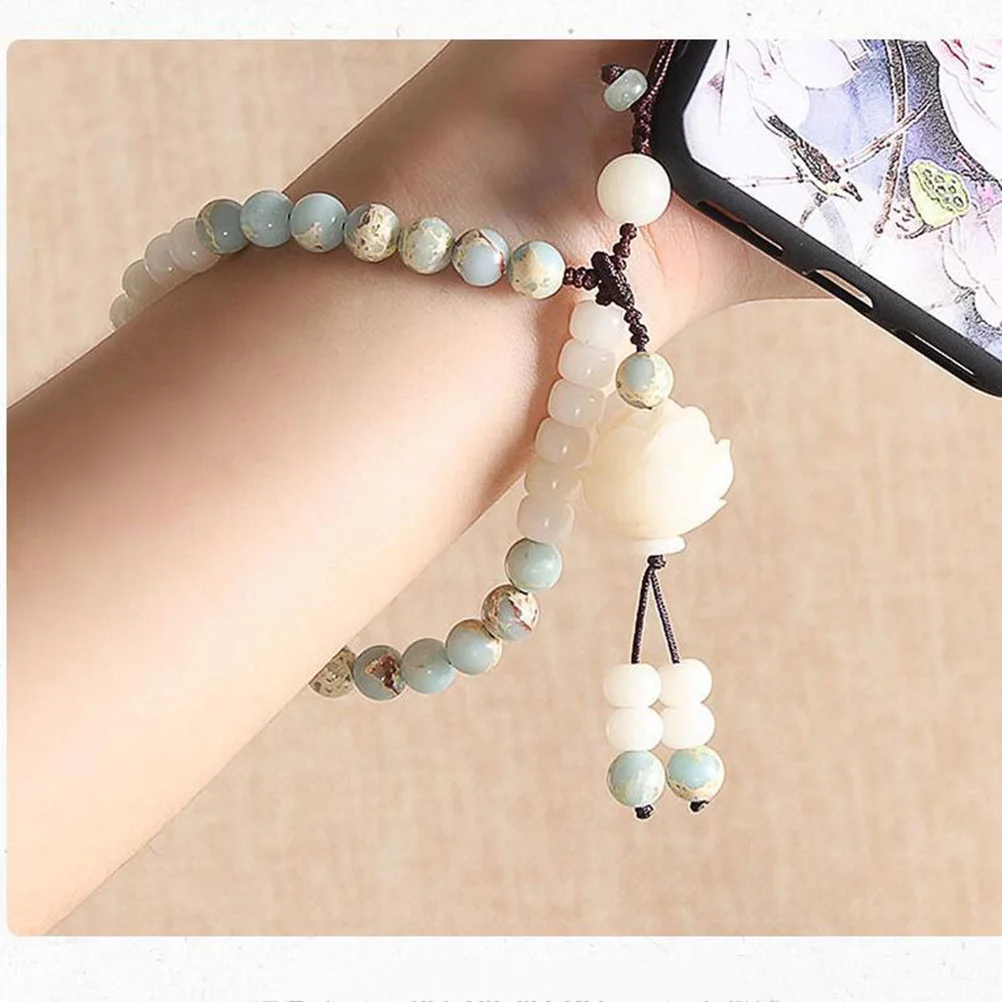 

Strap Lanyard Charm Wrist Straps Mobile Cell Bracelet Chainband Charms Accessories Diy Beaded String Beads Kawaii Keychain