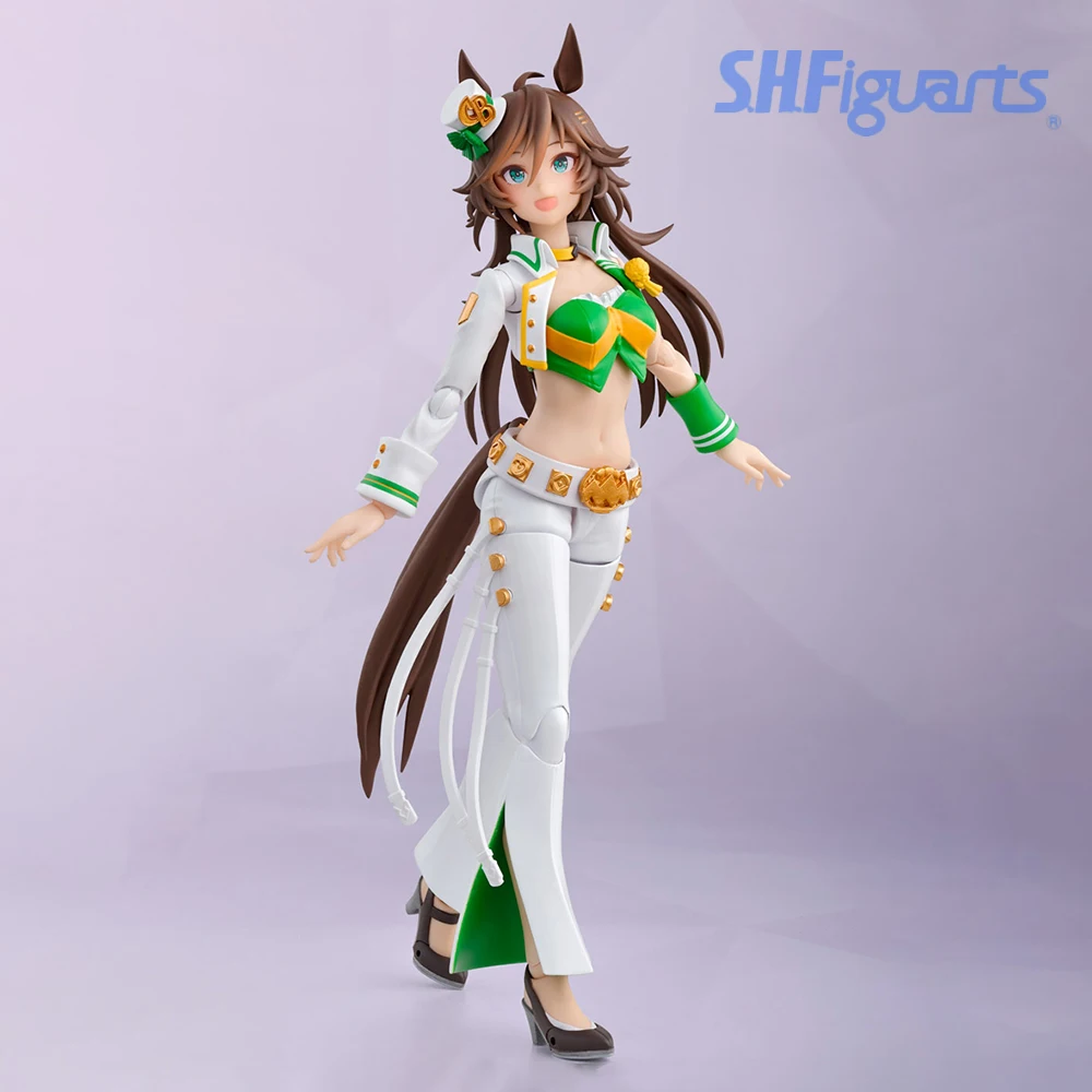Фото Оригинальная фигурка BANDAI S.H.Figuarts SHF Umamusume Pretty Derby Clear Bliss Mr.CB, аниме-фигурка, модель игрушки в штучной упаковке №4
