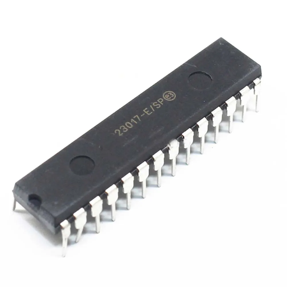 

2 шт. MCP23017-E/SP DIP-28 MCP23017 16-битный экспандер I/O с интерфейсом I2C IC