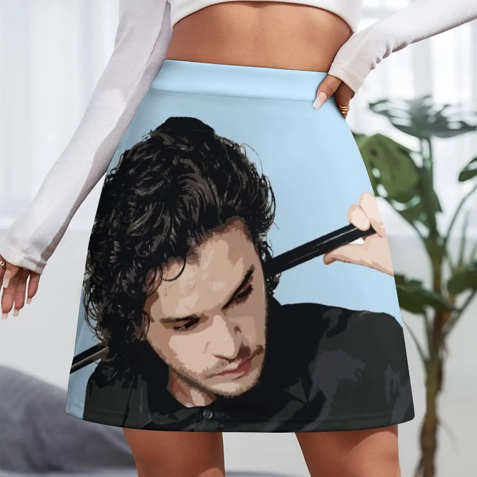 Комплект Harington Mini Skirt корейское модное летнее платье для женщин 2025 г.