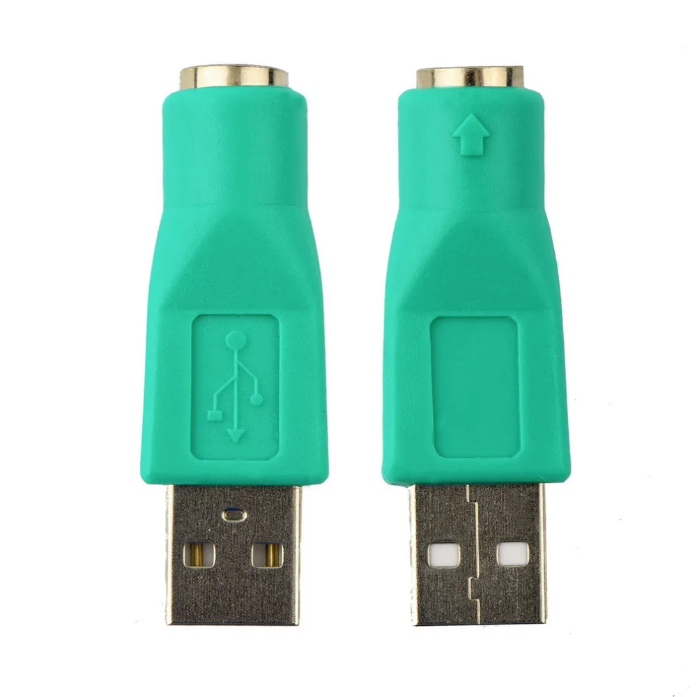 

1 Pcs USB Male to PS2 Female Adapter Converter for Computer PC Laptop Notebook for PS2 Mouse PS2 Keyboard to USB Converter