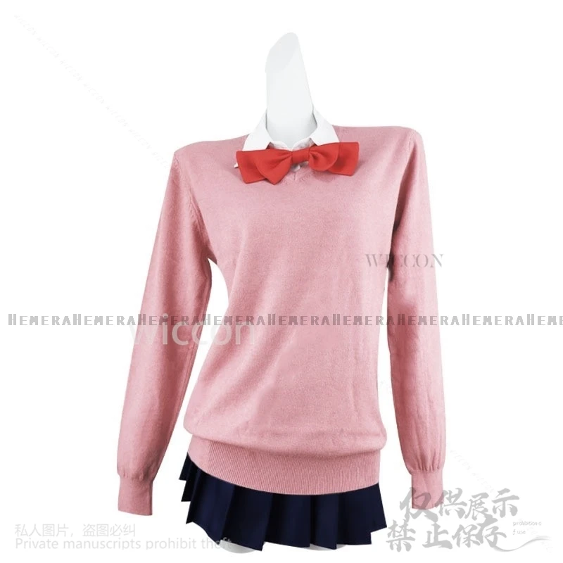 Аниме Dandadan Косплей Момо Аясе Костюм JK Школьная форма Платье Кофты отличного