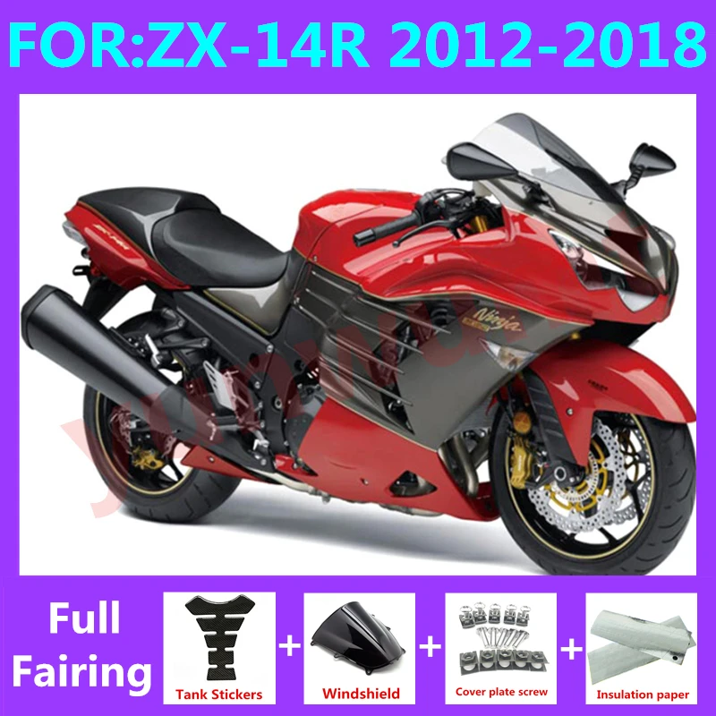 

Комплект обтекателей для мотоцикла, Обтекатели для Ninja ZX-14R 2012 2013 2014 2015 ZX14R zx 14r 12 13 14 15