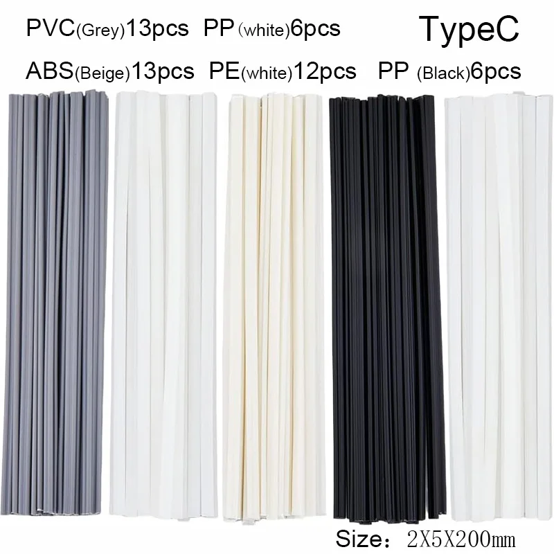 Фото 25/50 шт., пластиковые сварочные прутки ABS/PP/PVC/PE №4