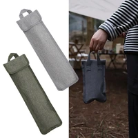 40cm ground nail bag outdoor camping tent pegs bag oxford cloth hammer wind rope hiking travelling accessories pouch storage
