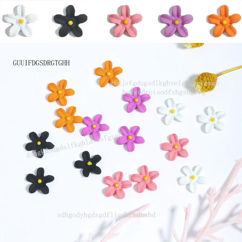 

Nail Art Design 50pcs/set 3d Cute Flower Decoration Nail Art Accessories Diy Nail Jewelry Nail Tips Beauty