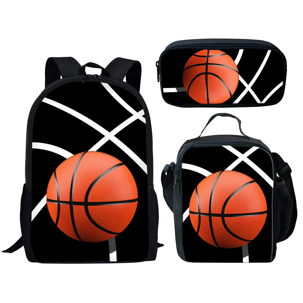 

Trendy Creative Funny Ice hockey rugby 3D Print 3pcs/Set pupil School Bags Laptop Daypack Backpack Lunch bag Pencil Case