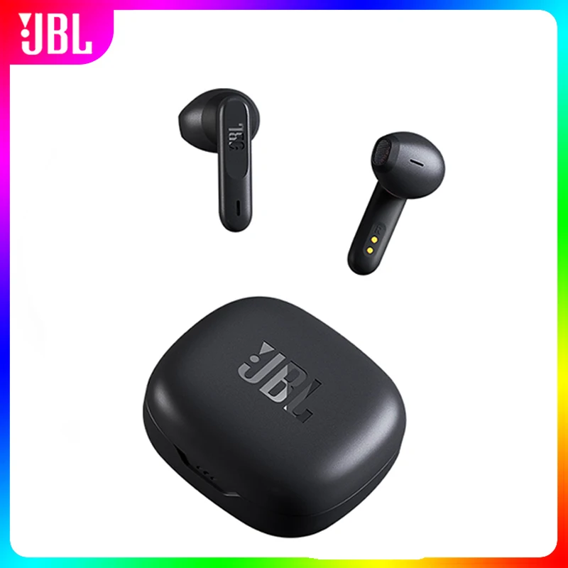 

Беспроводные Bluetooth-наушники JBL Wave 300TWS, стереонаушники с басами, шумоподавлением, Bluetooth-наушники с микрофоном и зарядным футляром