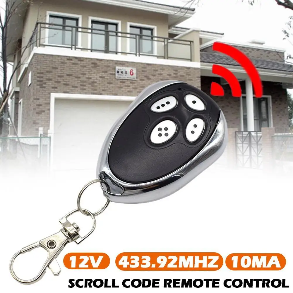 

Rolling Code Remote Control Garage Door Rolling Shutter Door Automatic Door Alarm 433M Wireless Remote Control Beninca To Go