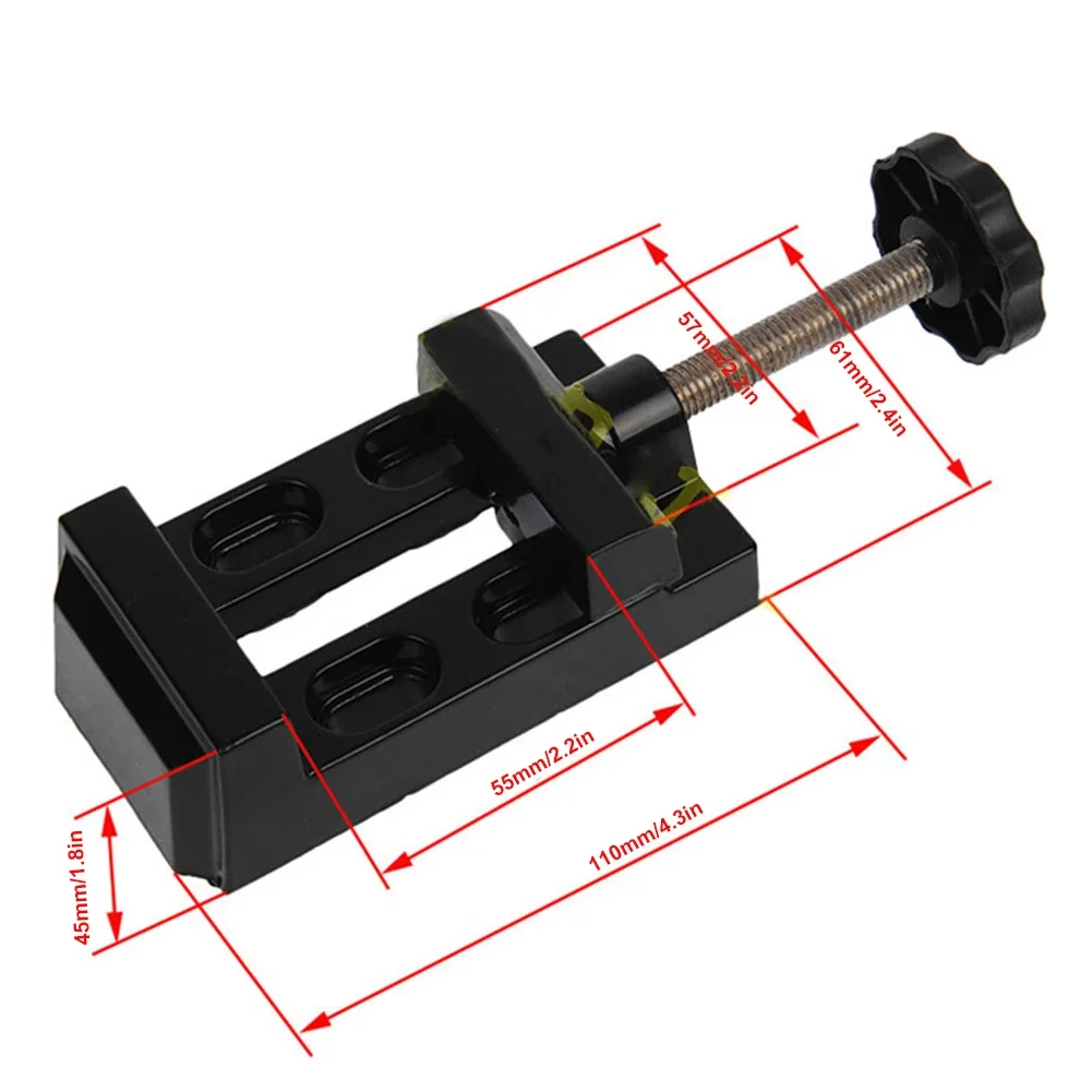 Портативные Миниатюрные Настольные Тиски С Регулируемыми Губками