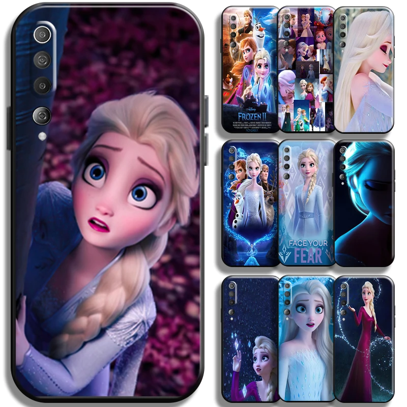 

Disney Cute Frozen Elsa Anna For Xiaomi Mi 10 10s Mi 10 PRO Mi 10 Lite Phone Case Shell Carcasa Back Coque Cover Shockproof