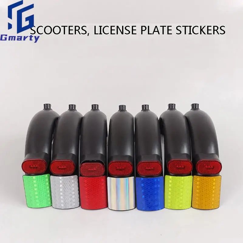 

1pcs Scooter Rear Fender Guard Electric Scooter Reflective Decoration Night Safe Driving Accessories for For Scooter Pro 1S Pro2