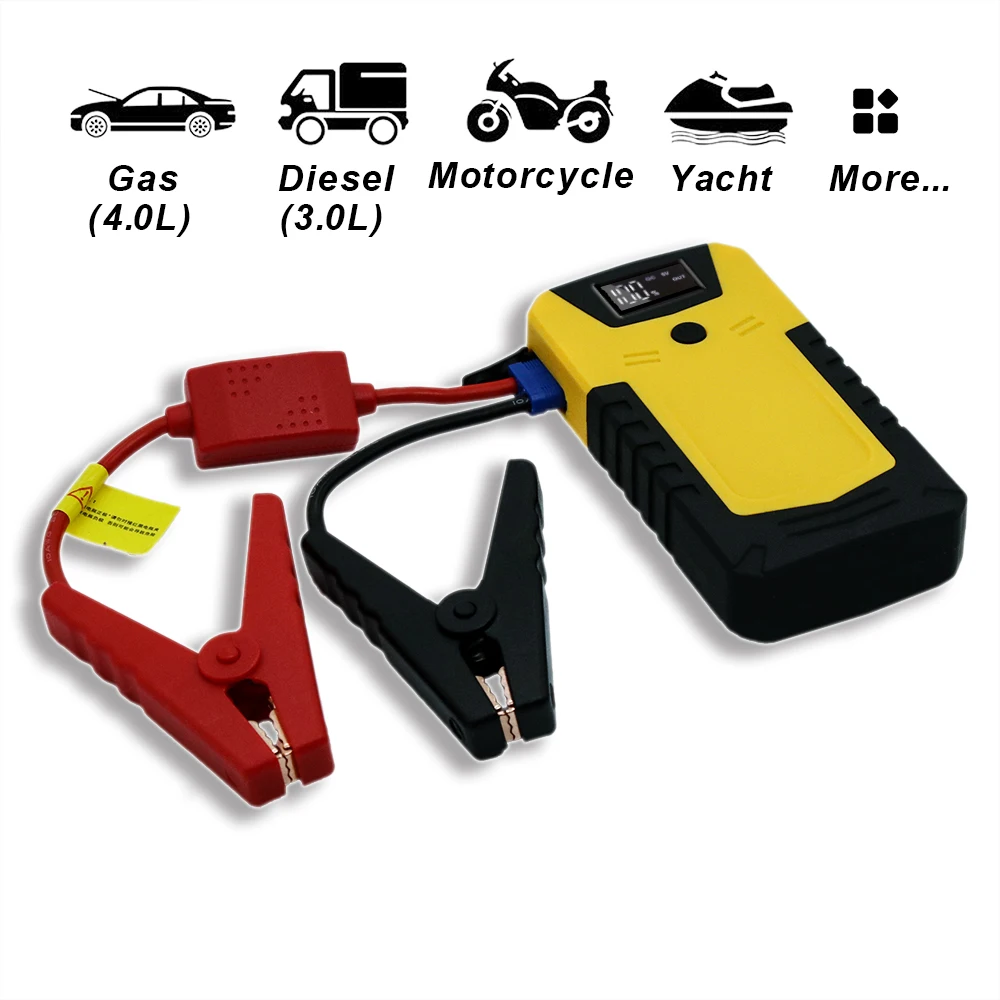 Пусковое устройство для автомобиля 12 В портативный внешний аккумулятор