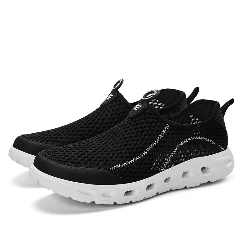 

Running shoes spring 2021 new men and women beach shoes breathable sports shoes brand outdoor mesh shoes Slip-On