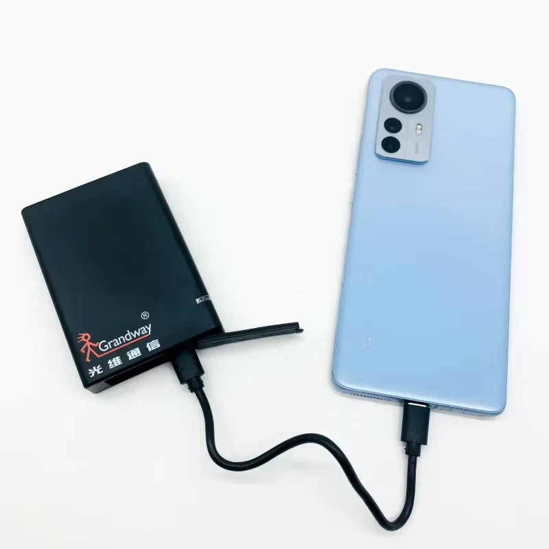 Фото Оптический рефлектометр OTDR Box Type BJ200 с поддержкой тестирования активных волокон 1550нм/1650нм 20дБ, Plug and Play, MINI OTDR, малая мертвая зона 1.5м/4.5м, совместим с Android №4