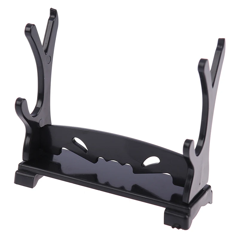 

1PCS Black Two Tiers Holder Display Stand for Cartoon and Comics Show Sword Magic Wand Collection Acrylic Bracket Rack
