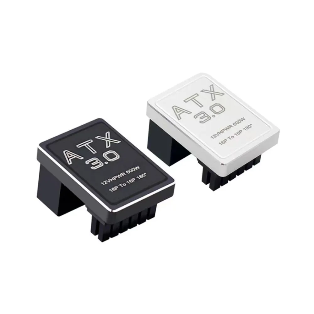 12vhpwr 600 Вт 16P до 180 градусов ATX 3 0 разъем видеокарты 5 12 + 4P 16 контактов штекер-гнездо