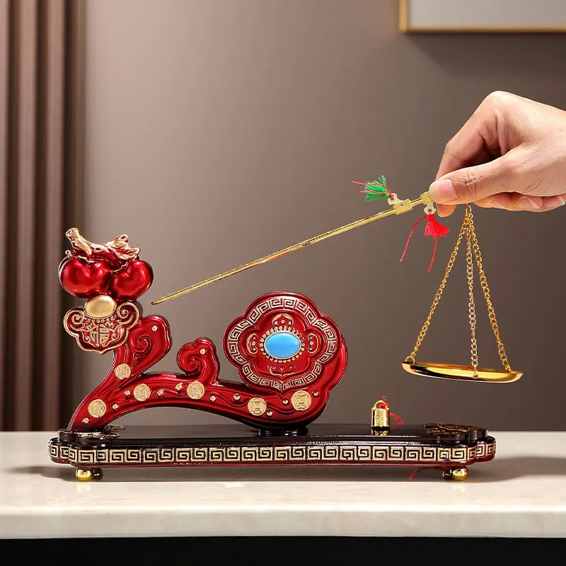 Ритуальное настольное украшение из канифоли