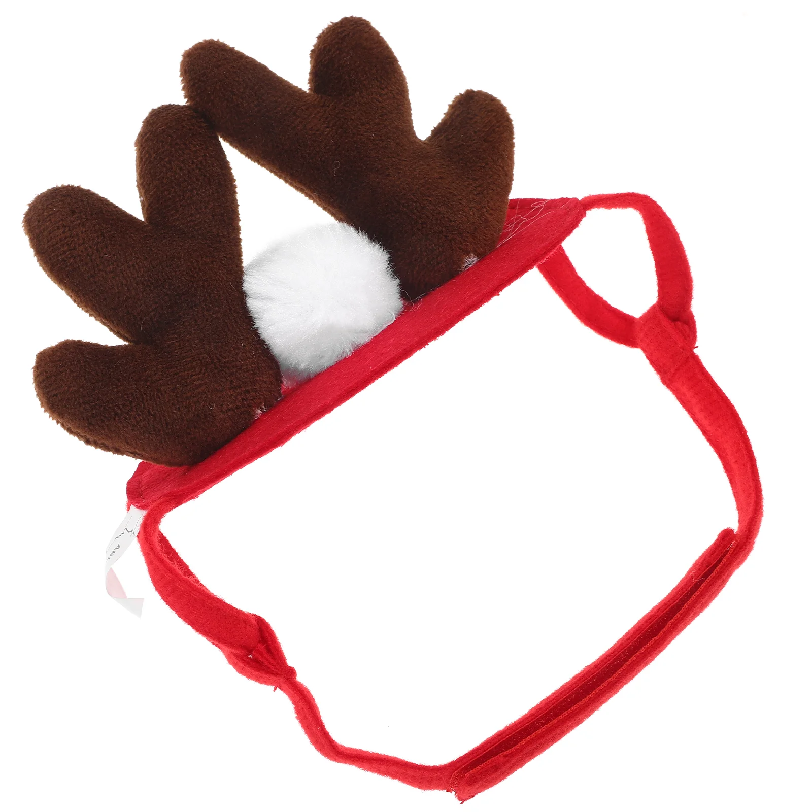 

Pet Christmas Headwear Deer Horn Christmas Party Headband Adjustable Deer Horn Headband Decor