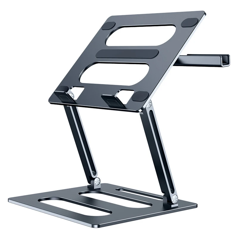 

Notebook Computer Stand Adjustable Desktop Heightening Stand Cooling Stand With Mobile Phone Stand Portable Hollow Stand