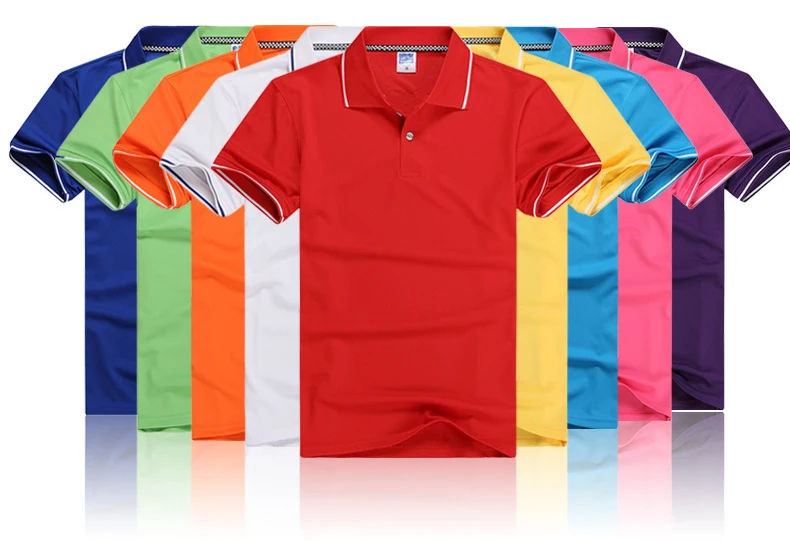 

2p hot sell 2022 new style cotton sports short sleeve polo advertising custom cultural shirt sportswear T-shirt printing CHX124