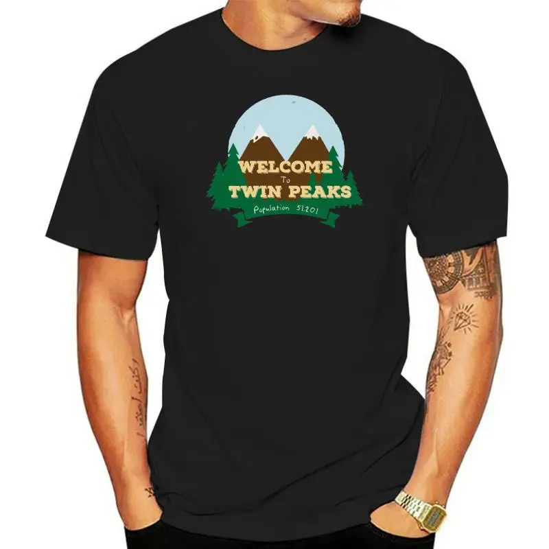 

Welcome to Twin Peaks T-Shirt men's fashion T-shirt