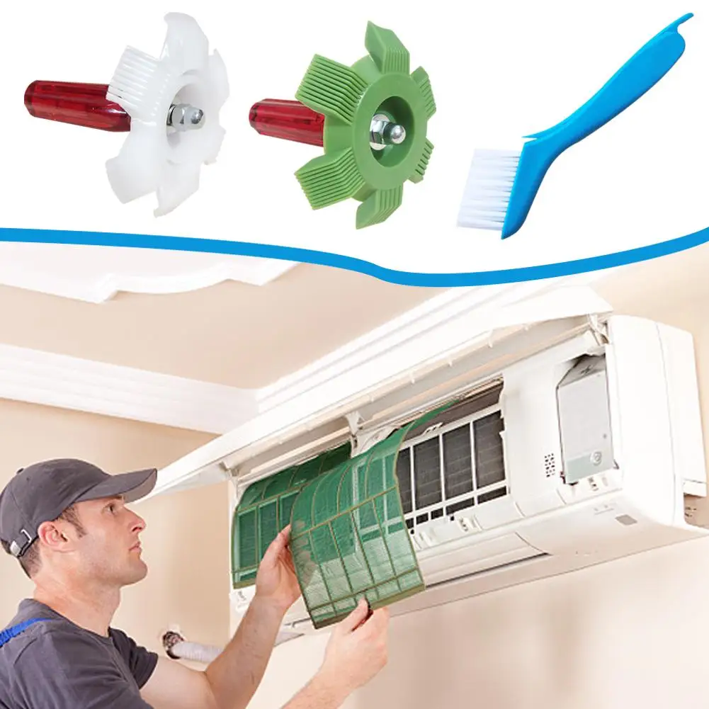 

Air Conditioner Fin Cleaning Tool Home Cleaning Tool Tool Comb Coil Brush Condenser Folding Universal Radiator Hvac Cleanin J6J5