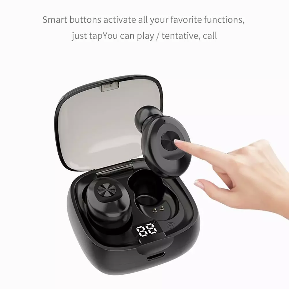 

XG8 Bluetooth Earphone Wireless headphone Sport Earpiece Mini Headset Stereo Sound In Ear IPX5 Waterproof tws 5.0 power display