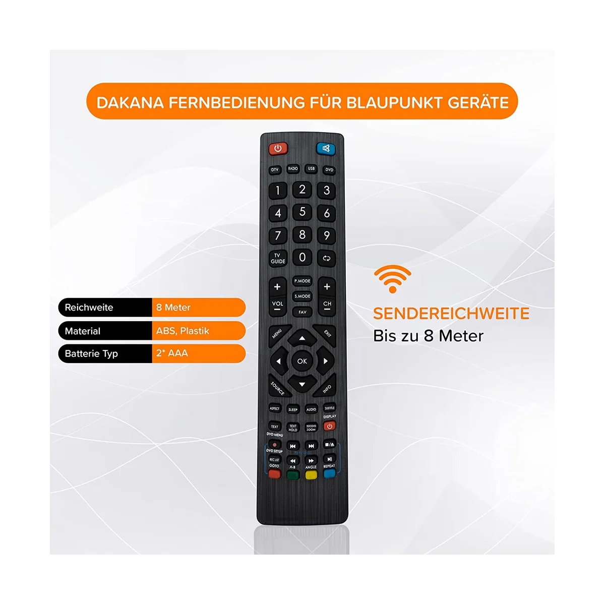 Сменный пульт дистанционного управления для Blaupunkt TV универсальный