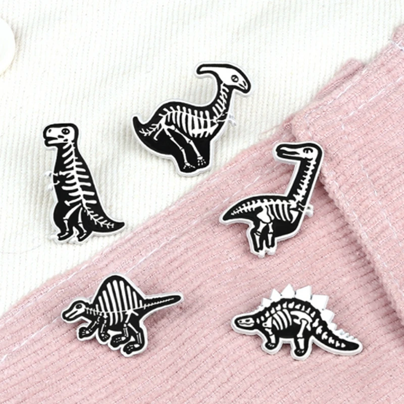 Булавка в виде животного Шпилька для лацкана крутой значок стиле панк джинсовые